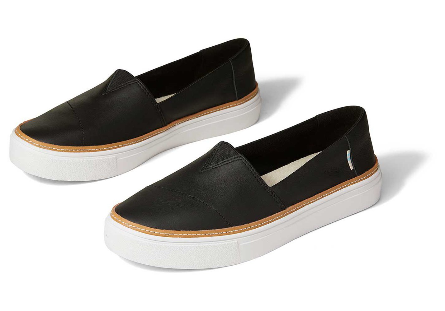 Toms Slip On Damskie Czarne - Parker - 05LNAKQMH